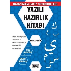 Kitap Dünyası Hafız Imam Hatip Ortaokulları Yazılı Hazırlık Kitabı