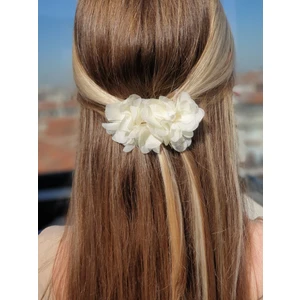 233T - Incili Çiçekli Lüx Otomatik Toka