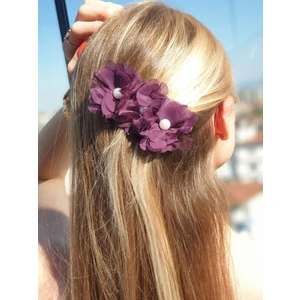 233T - Incili Çiçekli Lüx Otomatik Toka