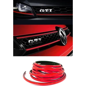 NKT GROUP Nokta 9 mm 3D Dekoratif Kırmızı Nikelaj Şerit Çıta Panjur Şerit 10 Metre