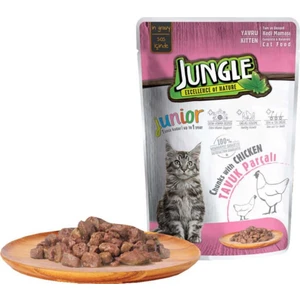 Pouch Yavru Kedi Tavuklu Soslu Yaş Mama