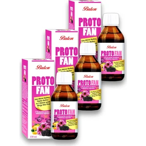 Protofan Propolis Kara Mürver Ekst. Vitamin-C 3 x 150 ml