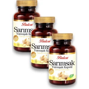 Sarımsak Yağı Yumuşak Kapsül 450 Mg 3 x 100 Kapsül