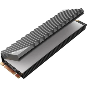 M.2 2280 SSD Nvme Alüminyum Alaşımlı Isı Emici Soğutucu - Gri