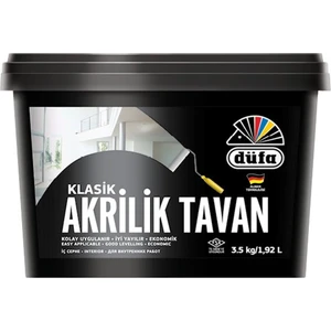 Akrilik Tavan Boyası Beyaz 3.5 kg