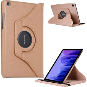 Smart Tech Samsung Galaxy Tab S6 Lite Sm P610 10.4" Döner Standlı Tablet Kılıfı Rose Gold