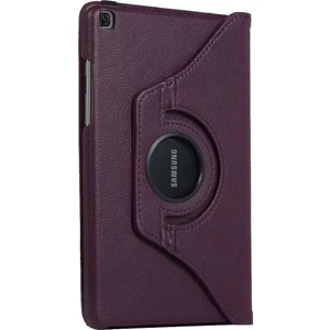 Smart Tech Samsung Galaxy Tab A7 Sm T500 10.4" Döner Standlı Tablet Kılıfı Mor