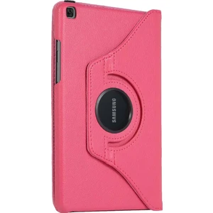 Smart Tech Samsung Galaxy Tab A7 Sm T500 10.4" Döner Standlı Tablet Kılıfı Pembe