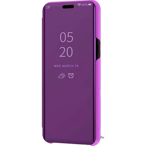 Smart Tech Samsung Galaxy S8 Aynalı Kapaklı Kılıf Mor