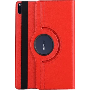 Smart Tech Huawei Matepad Pro 10.8" Döner Standlı Tablet Kılıfı Kırmızı