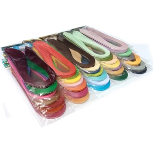 36 Farklı Renkli Quilling Kağıt Seti 3 mm 100'LÜ