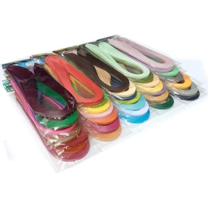 36 Farklı Renkli Quilling Kağıt Seti 5 mm 100'LÜ