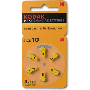 10 Numara Işitme Cihazı Pili Kodak