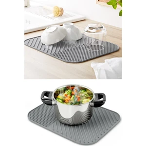Silikon Bulaşık Kurutma Matı 35 x 26 cm