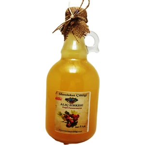 Memleket Çiftliği Doğal Fermente Ev Yapımı Alıç Sirkesi (1 lt Cam Şişe)