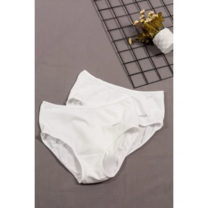 Bayan Basic 2li Maxi Beyaz