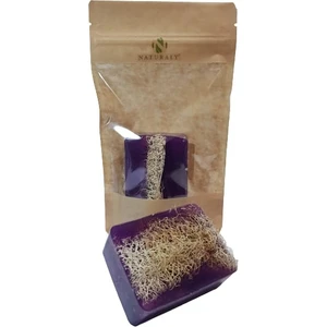 Lavanta Bal Özlü Kabak Lifli El Yapımı Peeling Sabun 120  gr
