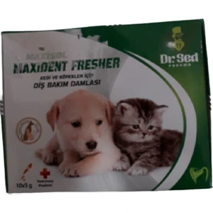 Dr Sed Maxisol Kedi Köpek Diş Bakım Damlası 10X5 gr