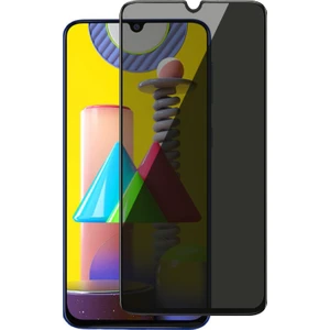 Samsung Galaxy A31 Hayalet Privacy Gizli Cam Ekran Koruyucu Siyah