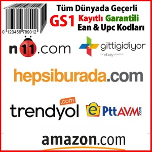AVM Budur 1000 Adet Ean Upc Barkod Listeleme Kodu