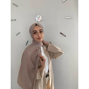 Medine Ipeği Şal -Vizon Pudra