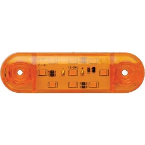 Net Oto Market 9 Ledli Tombul Parmak Lamba  Sarı Renk 12-24 Volt 10'lu Paket