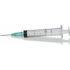 2 ml 3parça 21G x 16MM Yeşil Kısa Uçlu Veteriner Enjektörü 250'LI Contasız