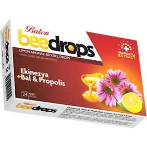 Beedrops Ekinezya+Bal+Propolis Limon Aromalı Drops