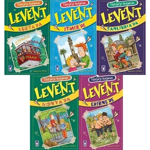 Timaş Yayınları Levent Türkiye'yi Geziyorum - 2 ( 5 Kitap )