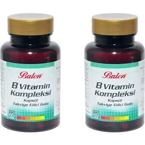 B Vitamin Kompleksi 425 Mg 2 x 60 Kapsül