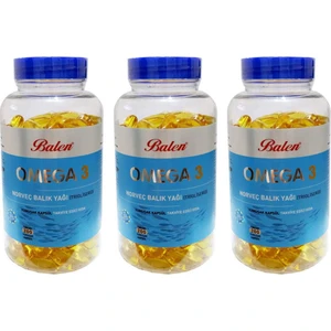 Omega 3 Norveç Balık Yağı 1380 Mg 200 Kapsül x 3 Adet
