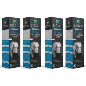 Bitkisel Tüy Dökücü Krem Erkeklere Özel 100 ml x 4 Adet