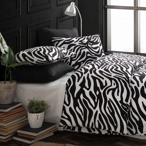 Cote Blanc Zebra  Pamuk Ranforce Tek Kişilik Nevresim Takımı 160X220