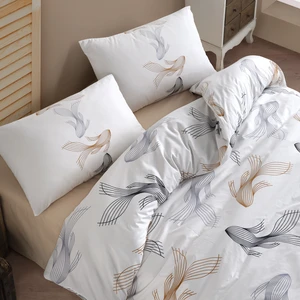 Cote Blanc Barbella Kahve Pamuk Ranforce Tek Kişilik Nevresim Takımı 160X220
