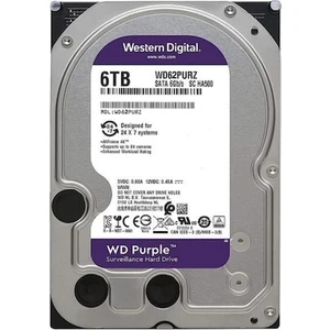 Wd Purple 3,5'' 6tb 64MB 5400RPM 62PURZ
