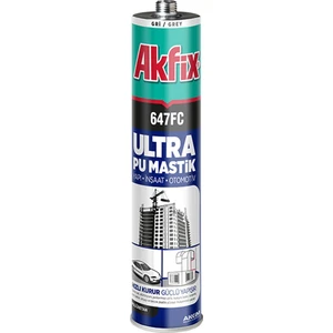 647FC Akfix Siyah Ultra Poliüretan Otomotiv Yapı Pu Mastik 280ML