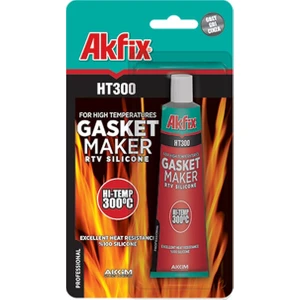 HT300 Kırmızı Yüksek Isı Silikonu Tüp 50ML (Blister)
