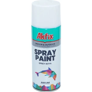 Mat Beyaz Akrilik Sprey Boya 400ML/300GR