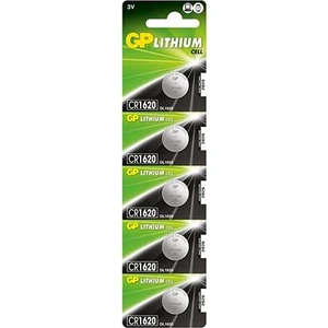 Pil 1620 Lityum Düğme 5'li Paket Gp CR1620