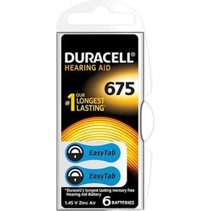 Kulaklık Pili 675 No 6 Adet Duracell