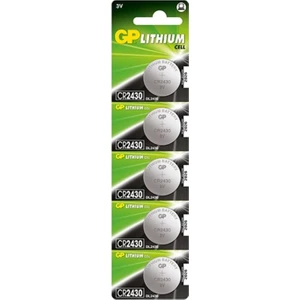Pil Düğme 3V 2430 Lityum 5'li Paket Gp CR-2430