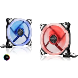 Performans Kasa Fanı 12 cm Ledli Hadron HD-2541