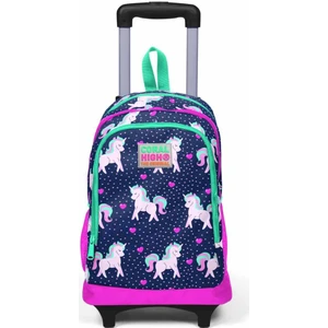 Yaygan Coral High Çekçekli Işıklı Okul Çantası 23366