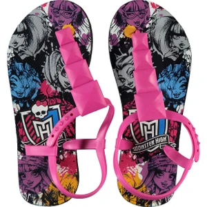 Monster High Kız Çocuk Terlik 28-34 Numara Pembe