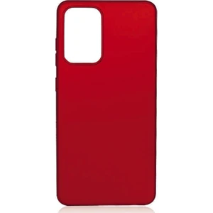 noktaks - Samsung Galaxy A72 - Kılıf Mat Soft Premier Silikon Kapak - Kırmızı - T16926