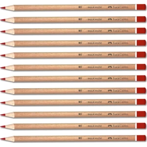 Başlık-Kopya Kalemi - Natural Kırmzı - 12'li Set
