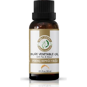 Edy's Organics Pirinç Kepeği Yağı