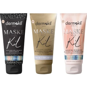 Maske Seti Havyarlı + Altın + Aknejenik