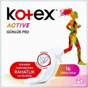 Active Ultra Ince Günlük Ped 16'lı 5 Adet