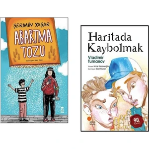 Taze Kitap Abartma Tozu ve Haritada Kaybolmak 2 Çocuk Roman Seti
